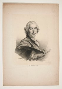Portret Józefa Verneta autorstwa Jean Baptiste Mauzaisse