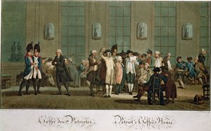 Kawiarnia Patriota (wydruk I wydania) (XIX w.) autorstwa Jean Baptiste Morret