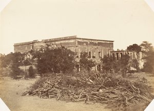 [Dom Metcalfe, Delhi], 1858-61. autorstwa Jean Baptiste Oscar Mallitte