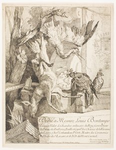 Cztery tematy polowania, nr 1 autorstwa Jean Baptiste Oudry