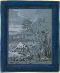 Kuropatwa ratuje jej młodość autorstwa Jean Baptiste Oudry