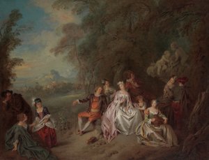 Koncert wiejski, ca. 1734.