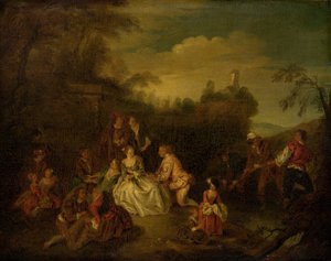 Dar rybaków, XVIII lub XIX wiek.