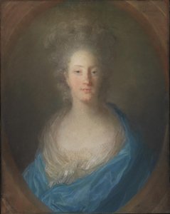 Portret damy autorstwa Jean Baptiste Perronneau