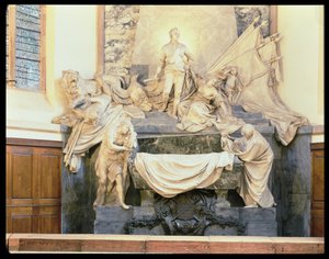 Grób marszałka Maurice de Saxe (1696-1750) 1756-77 (marmur)