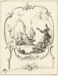 Chinoiserie autorstwa Jean Baptiste Pillement