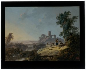 Poranek autorstwa Jean Baptiste Pillement