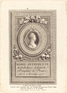 Maria Antonina autorstwa Jean Baptiste Raphael Urbain Massard