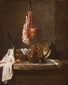 Martwa natura z żebrem wołowym, 1739