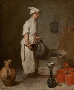 Chłopiec z piwnicy, 1738 autorstwa Jean Baptiste Simeon Chardin