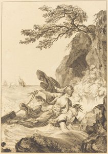 Narzeczona króla Garbe: Kaseta autorstwa Jean Baptiste Tilliard after Charles Monnet