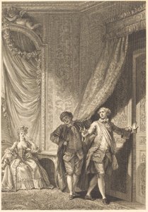 Wspaniały autorstwa Jean Baptiste Tilliard after Jean Honoré Fragonard
