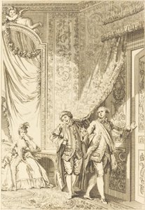 Wspaniały autorstwa Jean Baptiste Tilliard after Jean Honoré Fragonard