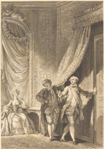 Wspaniały autorstwa Jean Baptiste Tilliard after Jean Honoré Fragonard