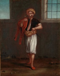 Albański żeglarz autorstwa Jean Baptiste Vanmour (workshop of)