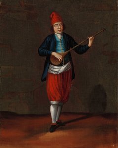 Człowiek z wyspy Sérifos autorstwa Jean Baptiste Vanmour (workshop of)