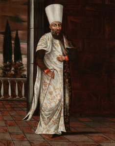 Chaous Bachi autorstwa Jean Baptiste Vanmour (workshop of)