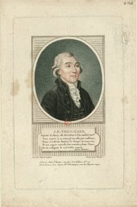 Portret Jeana-Baptiste Treilharda 1742-1810 , c. 1790.