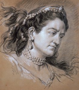 Portret kobiety, XVIII wiek.