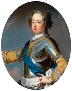 Portret króla Ludwika XV 1710-1774, lata 1720