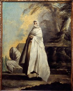 Kobiety ubrane na biało. Obraz Jeana Barbaulta (1718-1762)