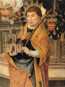 Szczegóły zwiastowania, 1516-1517 autorstwa Jean the Elder Bellegambe