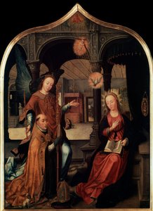 „Zwiastowanie”, Tryptyk, panel centralny, 1517.