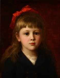 Portret małej dziewczynki