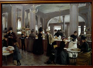 Cukiernia Gloppe autorstwa Jean Beraud