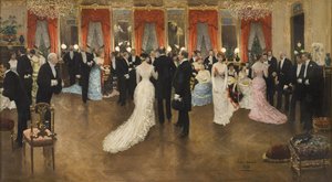 Wieczór autorstwa Jean Beraud