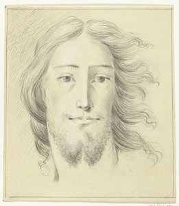 Głowa mężczyzny (Chrystusa?) autorstwa Jean Bernard