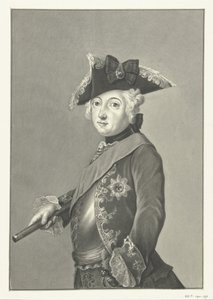 Portret Fryderyka Wilhelma III autorstwa Jean Bernard