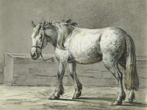 „Stojący koń” (1810–1816) autorstwa Jeana Bernarda