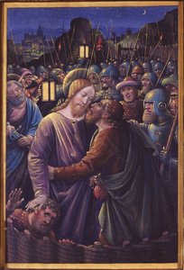 Pocałunek Judasza, koniec XV wieku (welin)