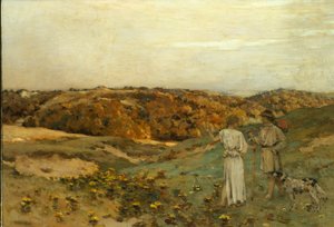 Tobiasz i Anioł autorstwa Jean Charles Cazin