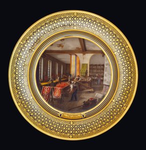 Malowidła ścienne, ok. 1820-35 autorstwa Jean Charles Develly
