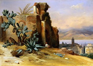 Mesyna, ok.1835 (olej na płótnie)