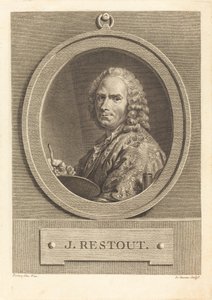 Jan Restout autorstwa Jean Charles Levasseur after Jean Bernard Restout