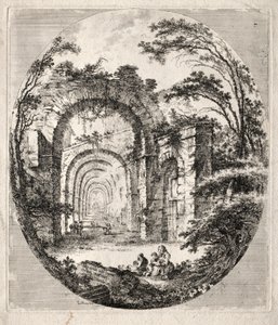 Starożytne ruiny, 1756.