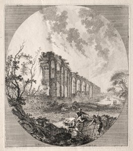 Starożytne ruiny: Starożytny akwedukt, 1756.