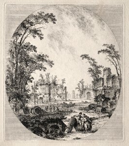 Część Drogi Appijskiej, 1756.