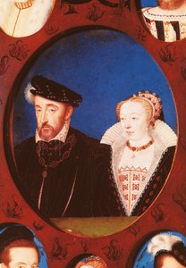 Portret Henryka II Francji (Saint-Germain-en-Laye autorstwa Jean Clouet