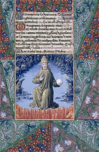 Pani Lat. Q.v.I.126 f.89 Chrystus w majestacie, z 