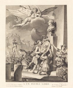 Do wolnych ludzi autorstwa Jean Dambrun after Jean Michel Moreau