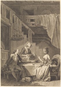 Sokół autorstwa Jean Dambrun and Jean Baptiste Tilliard after Jean Honoré Fragonard