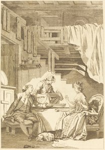 Sokół autorstwa Jean Dambrun and Jean Baptiste Tilliard after Jean Honoré Fragonard