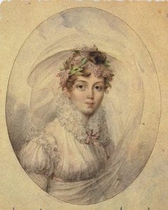 Portret księżniczki Zinaidy Aleksandrownej Wołkońskiej 1792-1862