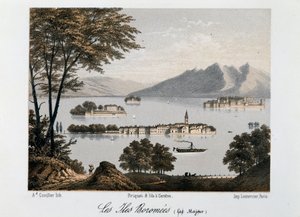 Borromean saaret (Lake Maggiore) puola autorstwa Jean Dubois