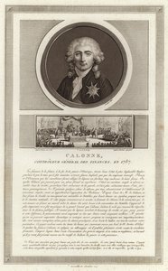 Portret Karola Aleksandra, wicehrabiego Calonne