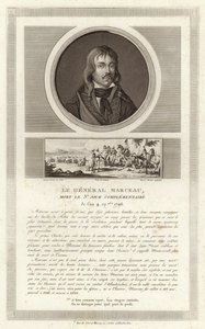Portret Francois Severina Marceau-Desgraviers autorstwa Jean Duplessi Bertaux